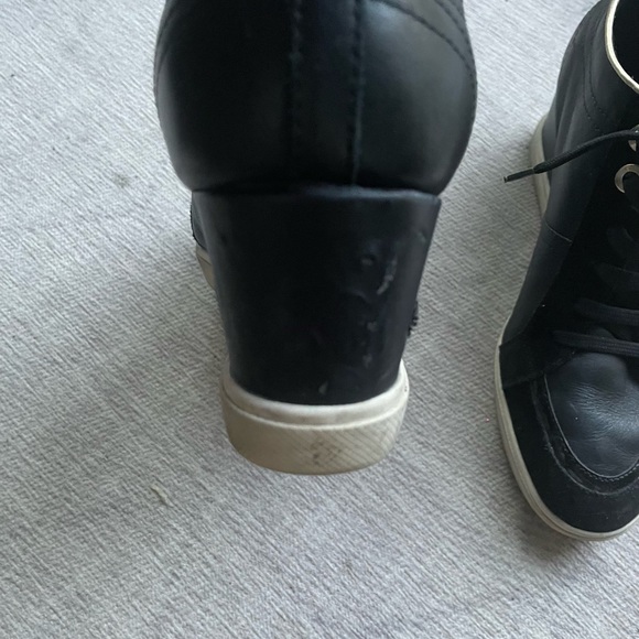 Botillon wedge noir Geox - Picture 4 of 5